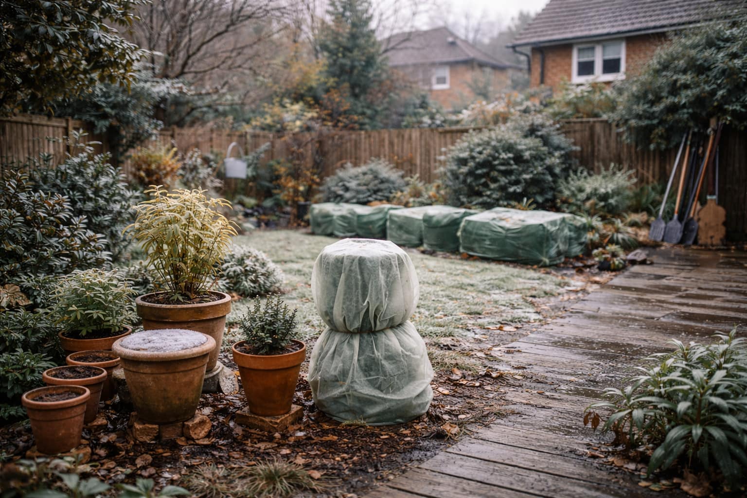 Winter Garden Preparation in Forest Hill