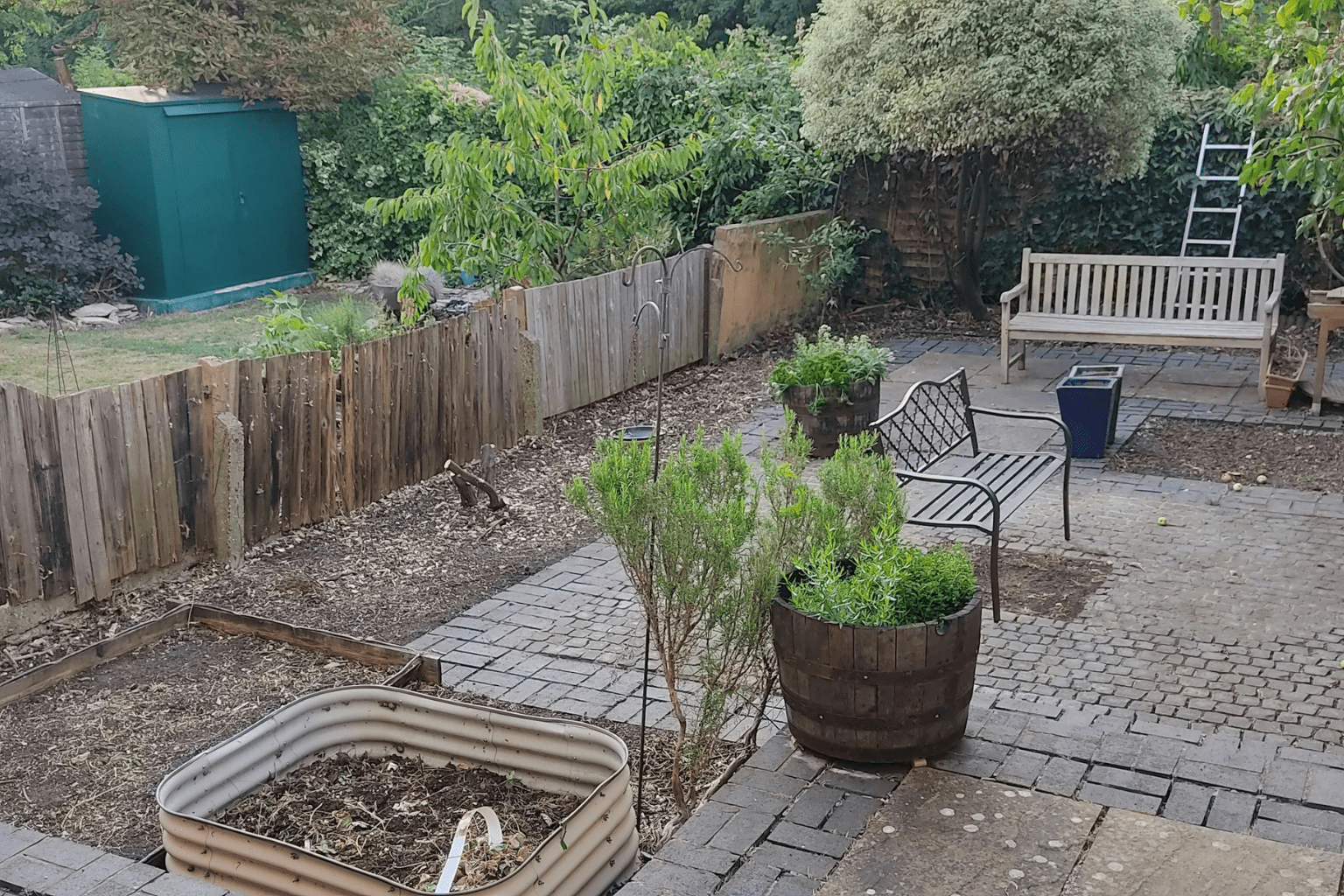 After Garden Clearance with Urban Gardeners South EAst London