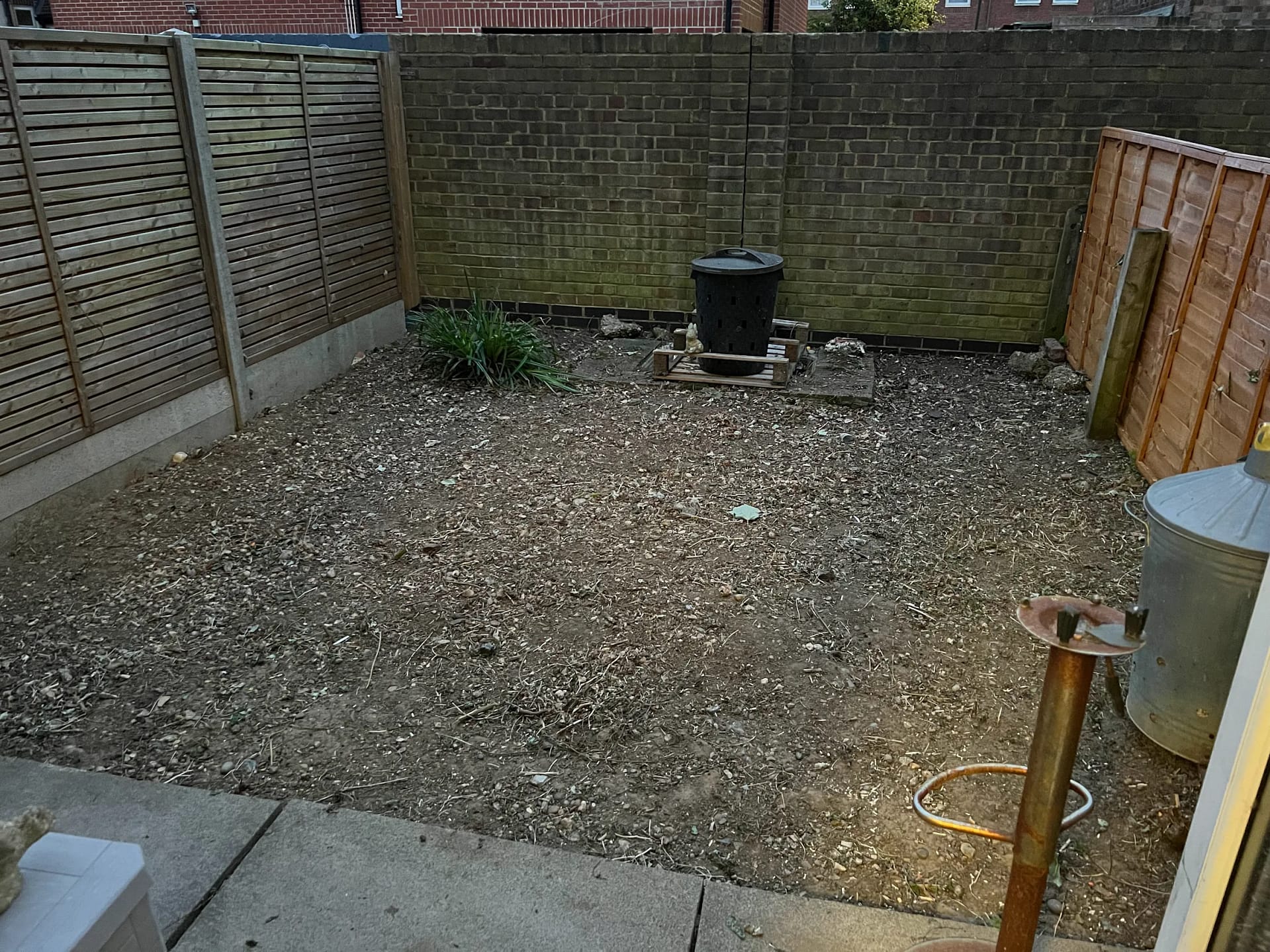 After garden clearance with Urban Gardeners in South east London