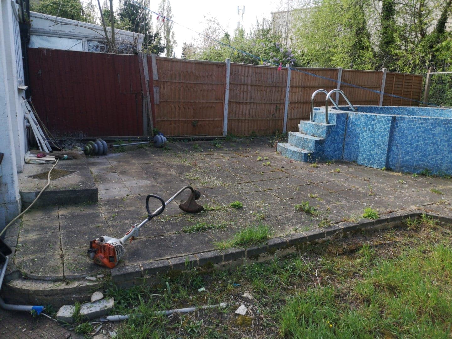 overgrown garden clean-up Catford